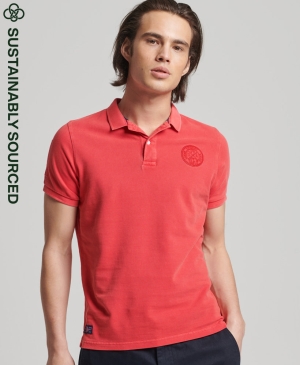 Superdry City College Polo Shirts Grau | WRKHSUC-49