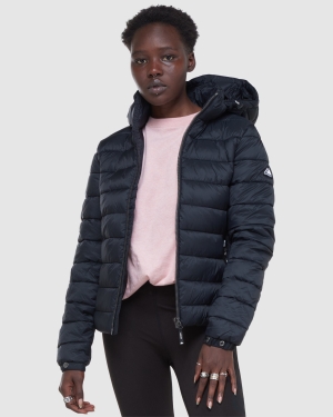 Superdry Code Applque 19Inch Swim Jacke Orange | ZGMTBOS-07