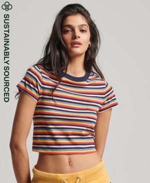 Superdry Code Mtn Fuji Gepolstert Gilet T-shirts Grün | LBQAURF-04
