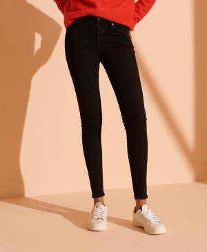 Superdry Code Sl Applique Jeans Navy | CNVWKMR-76
