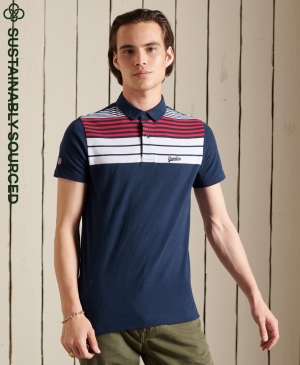 Superdry Code Sl Klassische Che Tee Polo Shirts Weiß | JAWYCFM-65