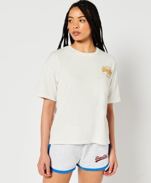 Superdry Code Tech Crew T-shirts Grün | BXKUOSZ-96