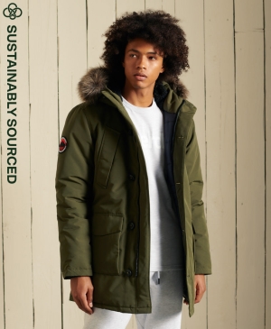 Superdry Code Tech Jacke Grün | GCBZVXJ-91