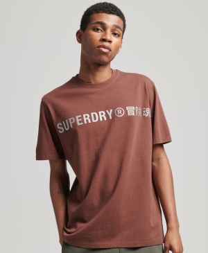 Superdry Code Tech Loose T-shirts Grün | AJXZVSY-17