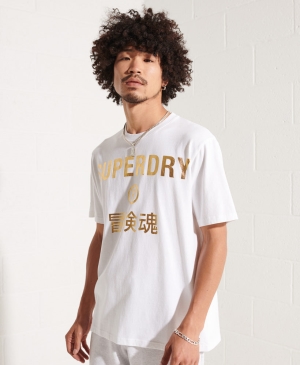 Superdry Code Unisex T-shirts Blau | PBZNQAD-62