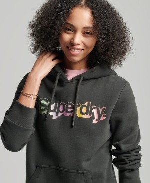 Superdry Core Full Length Hoodie Schwarz | UGJWIEN-39