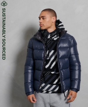 Superdry Core Gerade Chinos Jacke Schwarz | MGSDARF-94