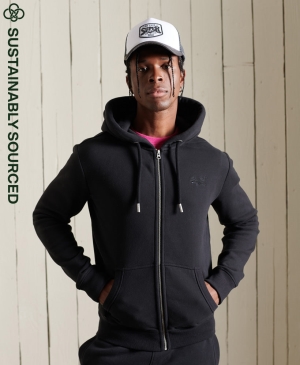 Superdry Core Logo American Klassische Hoodie Navy | LIWQFJA-10