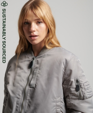 Superdry Core Logo Jacke Weiß | HDIKRVF-10