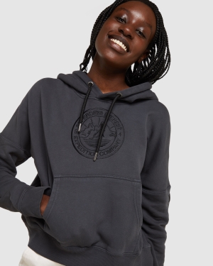 Superdry Core Mid Impact Bra Hoodie Schwarz | RXYIJNO-15