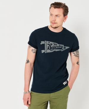 Superdry Corp Logo Foil Crop T-shirts Weiß | NLXVSDC-03