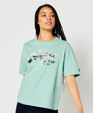 Superdry Corporate Logo Crew T-shirts Weiß | PFKLMRI-84
