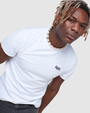 Superdry Corporate Logo T-shirts Weiß | QWAFVRJ-90