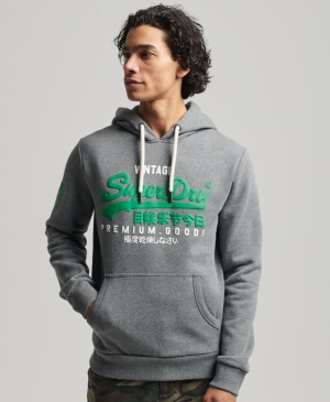 Superdry Denim Arbeits Hoodie Blau | HWLKRZJ-74