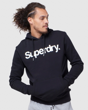Superdry Denim Arbeits Hoodie Blau | RIGENKF-28