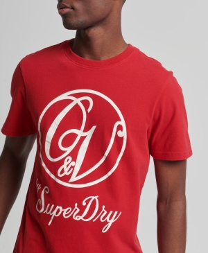 Superdry Essential Tee T-shirts Blau | GWVMZTL-75