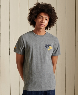 Superdry Essential Tee T-shirts Grün | GLUJWSH-01