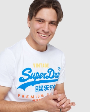 Superdry Essential Tee T-shirts Navy | UERGPBJ-89