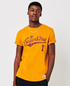 Superdry Essential Tee T-shirts Orange | FAMQLEP-19