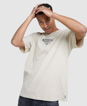 Superdry Essential Tee T-shirts Rot | FAQCLMV-84