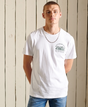 Superdry Essential Tee T-shirts Weiß | AJZCGNW-79