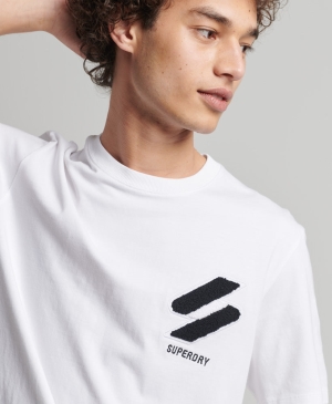 Superdry Expedition Cocoon Gepolstert Coat T-shirts New Chalk | ZWNUOVP-49