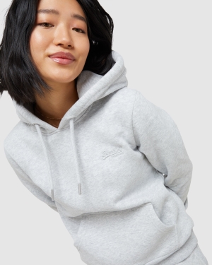 Superdry Flex Batwing Crew Hoodie Neutrals | EBCWOVD-63