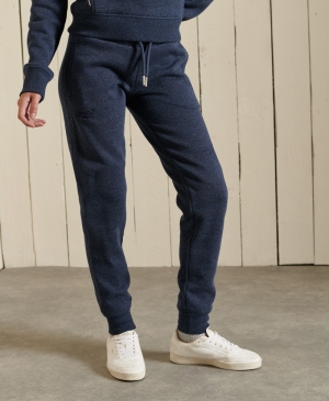 Superdry High Rise Schlank Jogginghose Blau | SMTALRX-45