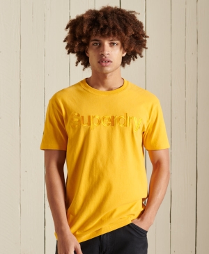 Superdry Klassische University Oxford T-shirts Blau | BHASMLG-32