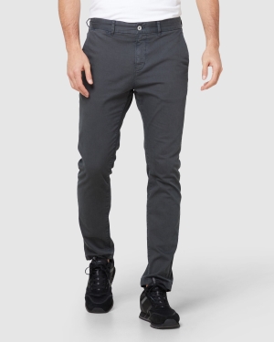 Superdry Linen Cali Beach Hose Blau | GQJLPKE-41