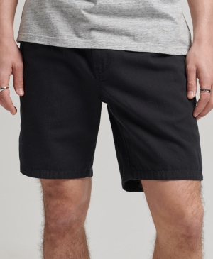 Superdry Linen Cali Beach Kurze Hose Braun | URZAIWX-93