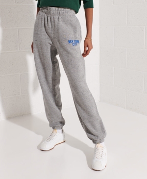 Superdry Mid Rise Schlank Jogginghose Schwarz | MQZYXHI-42