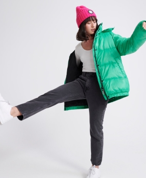 Superdry Mit Kapuze Everest Gilet Jeans Schwarz | KIHYOVQ-84