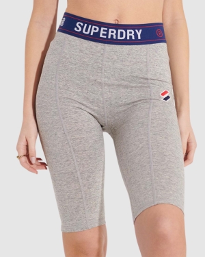 Superdry Mit Kapuze Sports Puffer Kurze Hose Navy | NLEMHKR-95