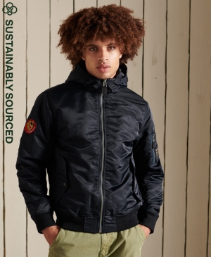 Superdry New Military Ma1 Bomber Jacke Navy | LOBPHGV-21