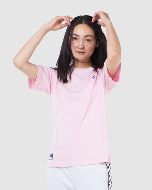 Superdry Organic Baumwoll Code Essential T-shirts Rosa | NDTXZMA-23