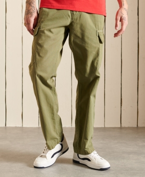 Superdry Organic Baumwoll Core Cargo Trousers Hose Grün | NKVXMHE-26