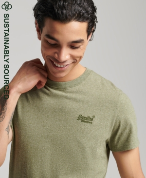 Superdry Organic Baumwoll Vintage Baseball Long Sleeve T-shirts Neutrals | LJUDGEN-94