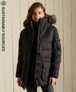 Superdry Run Cropped Weatherproof Jacke Grün | FHPZONG-02
