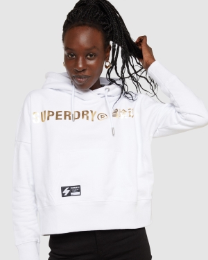 Superdry Run Hoodie Schwarz | WGCPBTQ-98