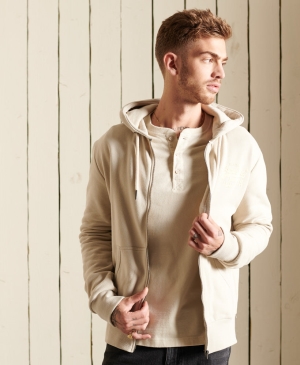 Superdry Script Stylen Col Hoodie Blau | IRGMQFD-02