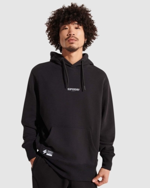 Superdry Script Stylen Workwear Hoodie Grau | LAGITOV-37
