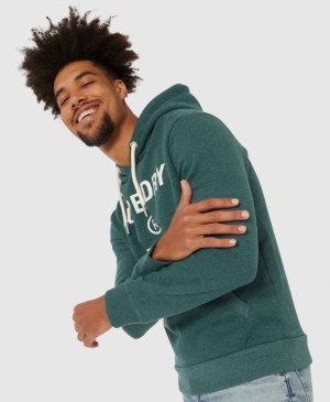 Superdry Script Stylen Workwear Hoodie Schwarz | IWZXLTB-31