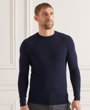 Superdry Studio Cupro Jumper Schwarz | QMKOYFG-53