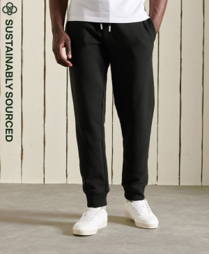 Superdry Studios Linen Turn Up Jogginghose Braun | ECNZFOW-30