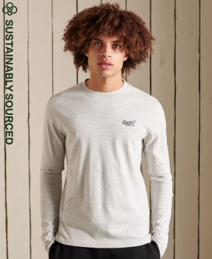 Superdry Studios Merino Crew Oberteile Blau | SPMIOHJ-35