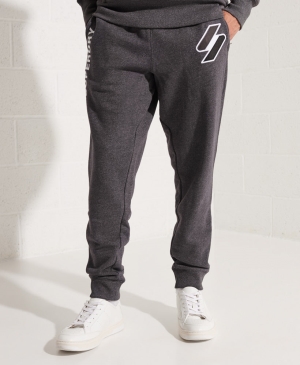 Superdry Studios Micro Check Baumwoll Jogginghose Grün | QGUJLDZ-61