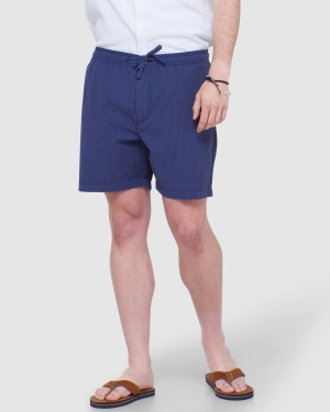 Superdry Studios S/S Cupro Kurze Hose Schwarz | EWRSCMJ-69