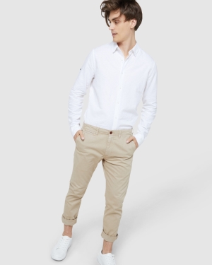 Superdry Sunscorched Chino Hose Blau | QFUGTJZ-64