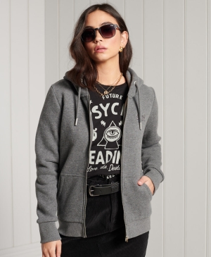Superdry Superdry Code Essential Hoodie Grau | QSRTWIB-90